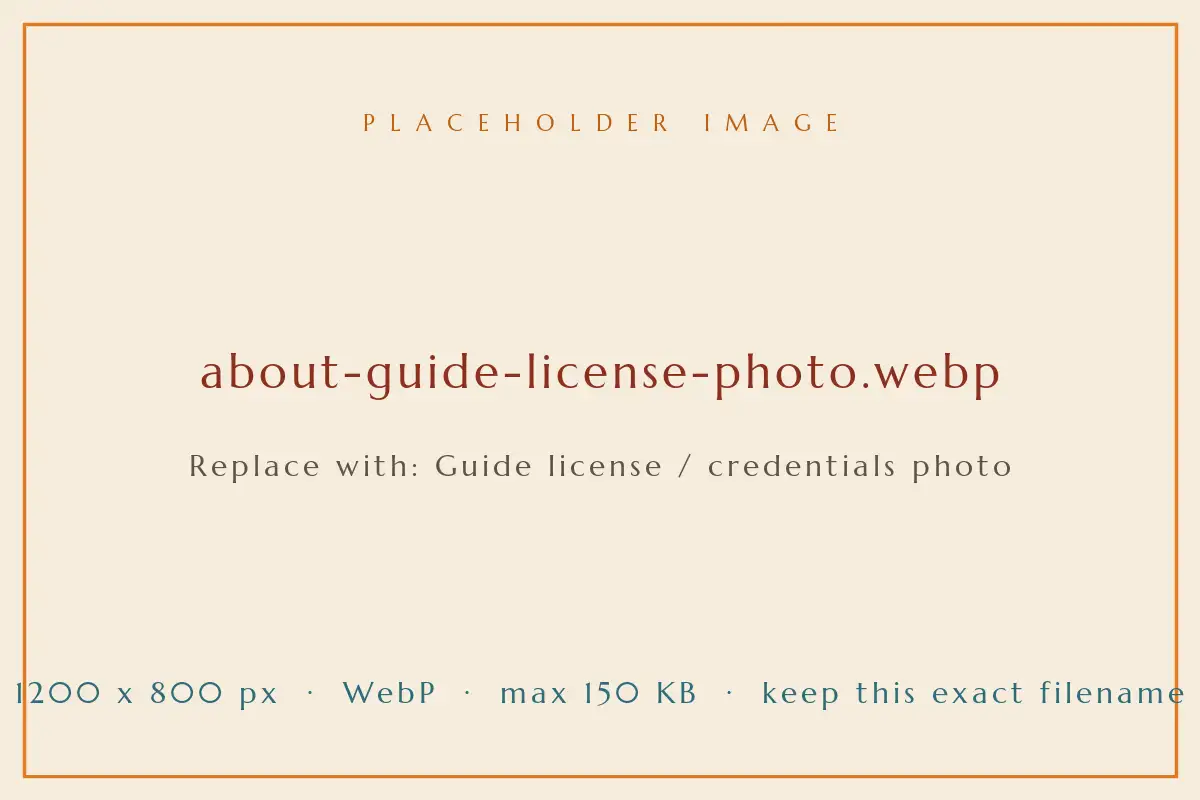 The official tour guide license held by the Pushkar Darshan Tours guide